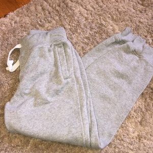 grey joggers